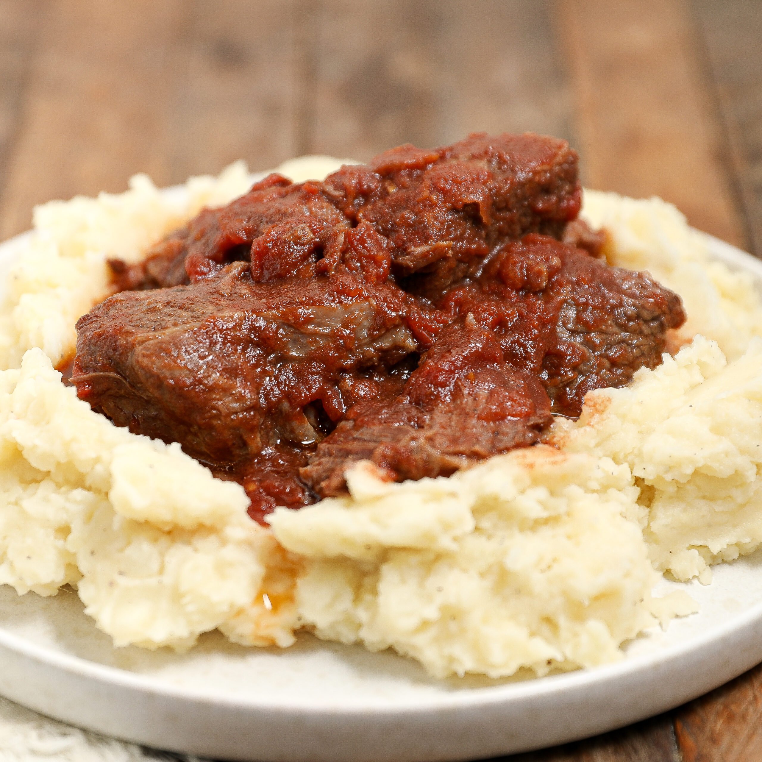 Easy Short Ribs in Marinara (3 Ingredients)