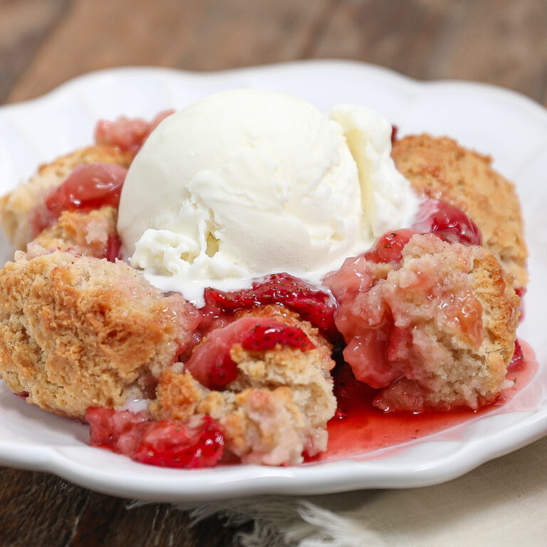 Strawberry Cobbler