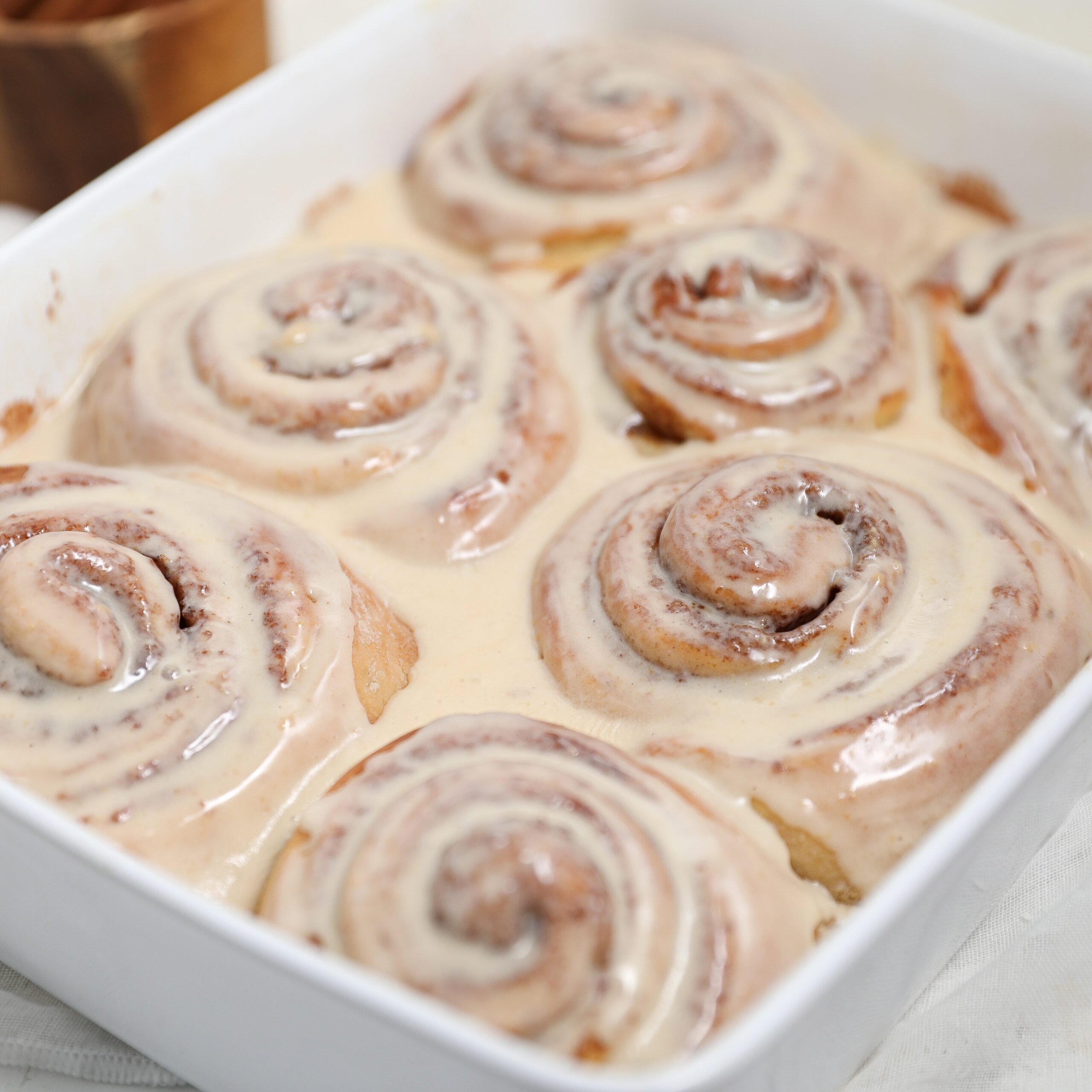 Banana Sourdough Cinnamon Rolls