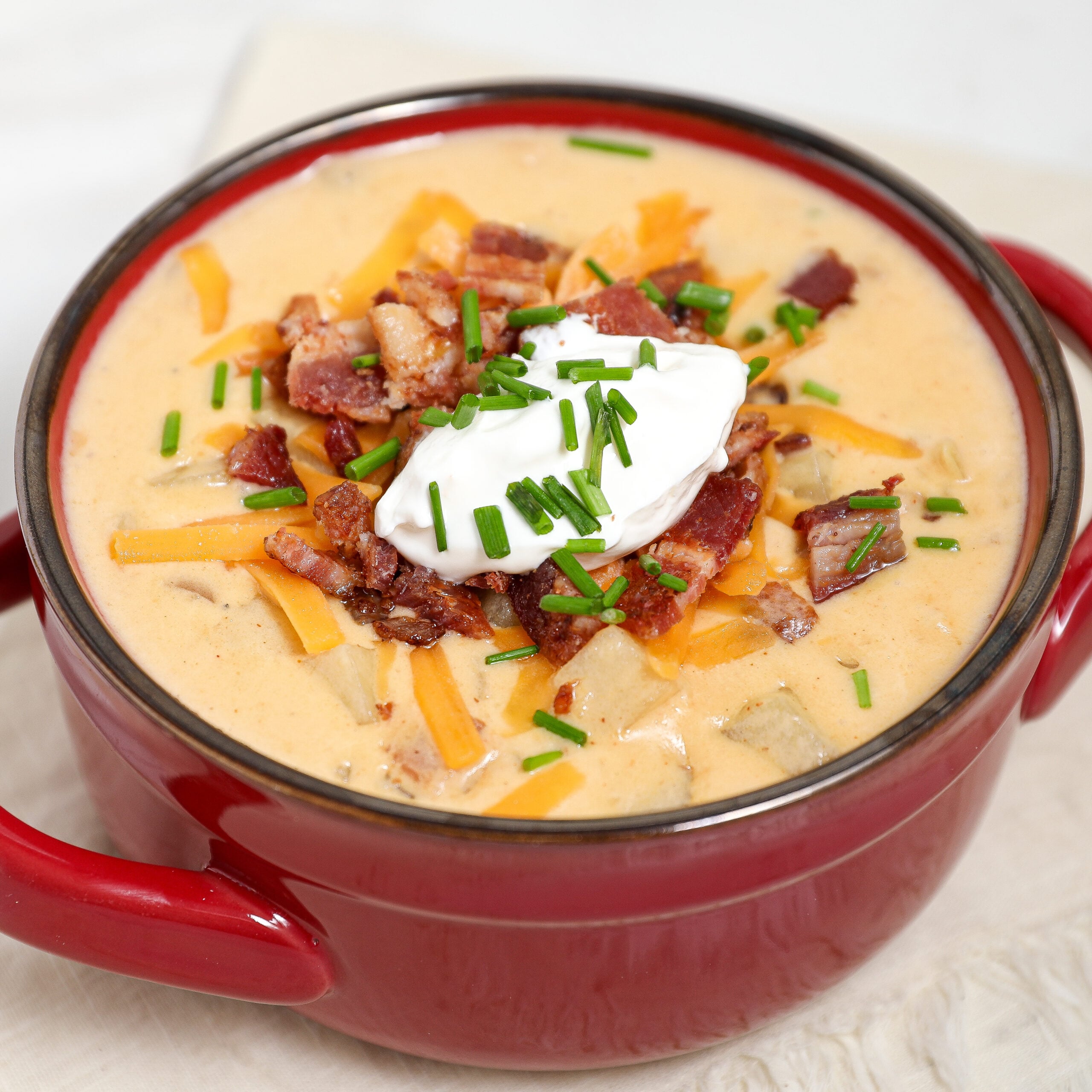Creamy Loaded Baked Potato Soup