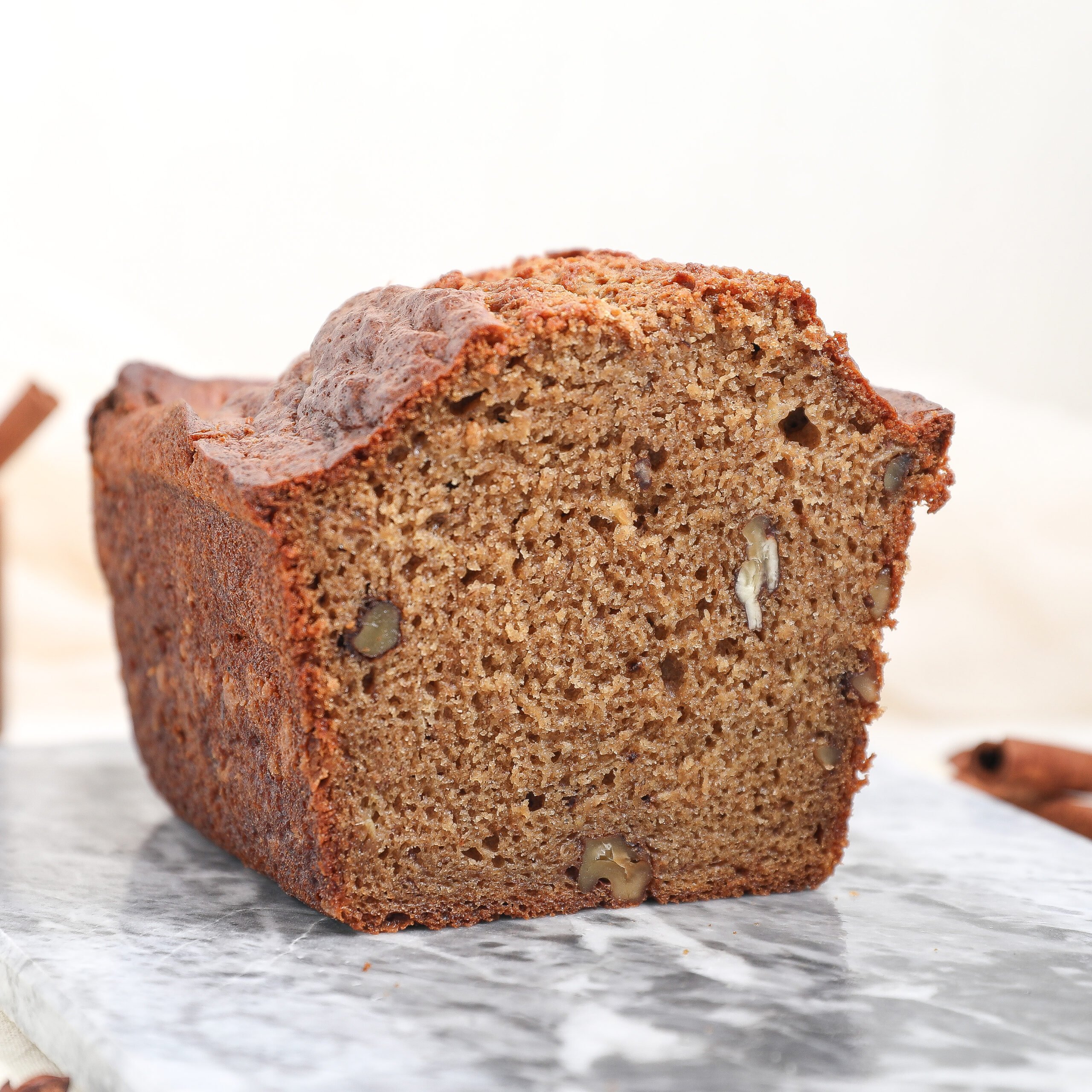 Healthy Sourdough Banana Bread