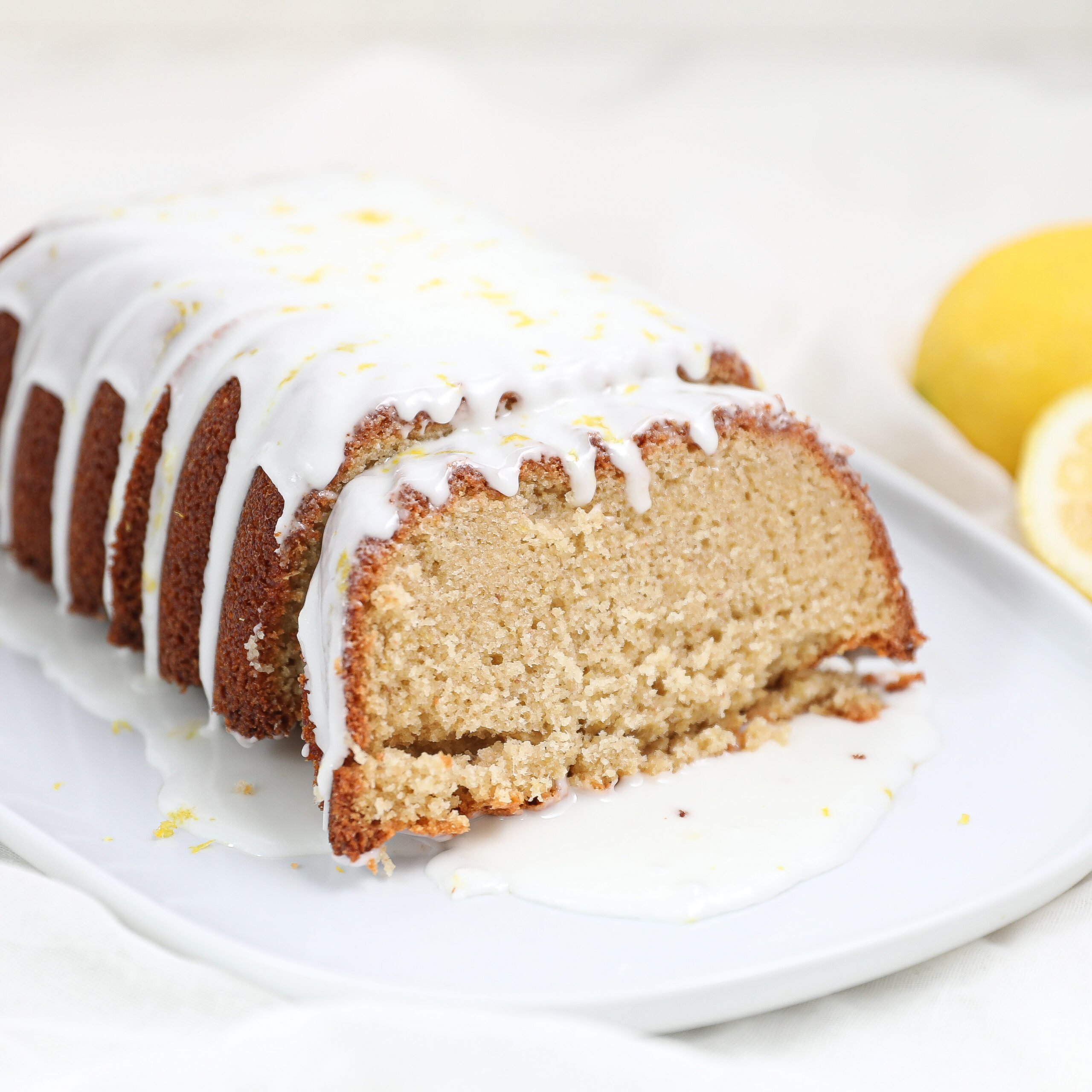 Lemon Pound Cake with Lemon Glaze