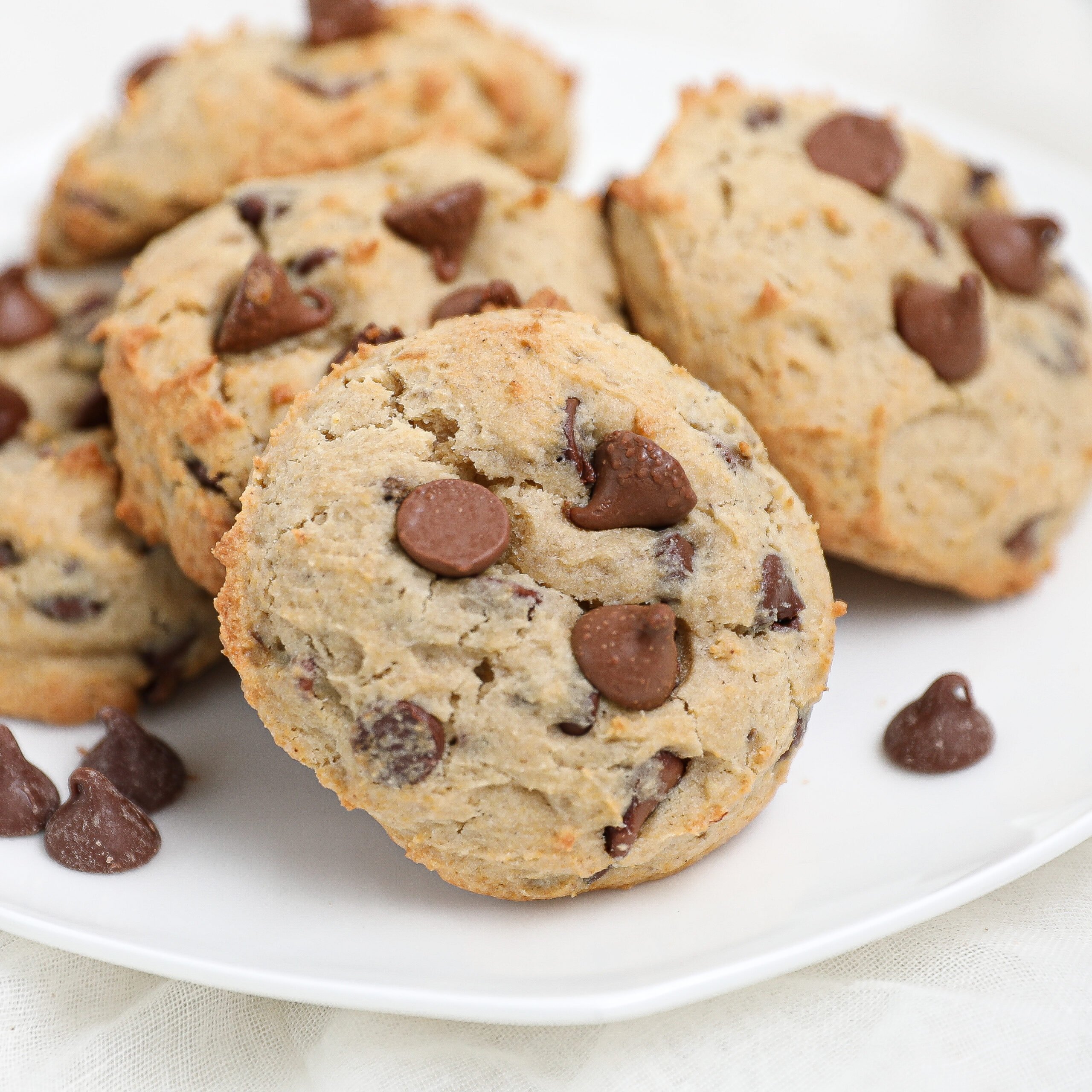 Banana Chocolate Chip Cookies