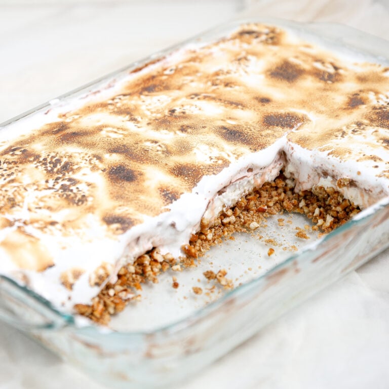 S’mores Pretzel Lush Pie