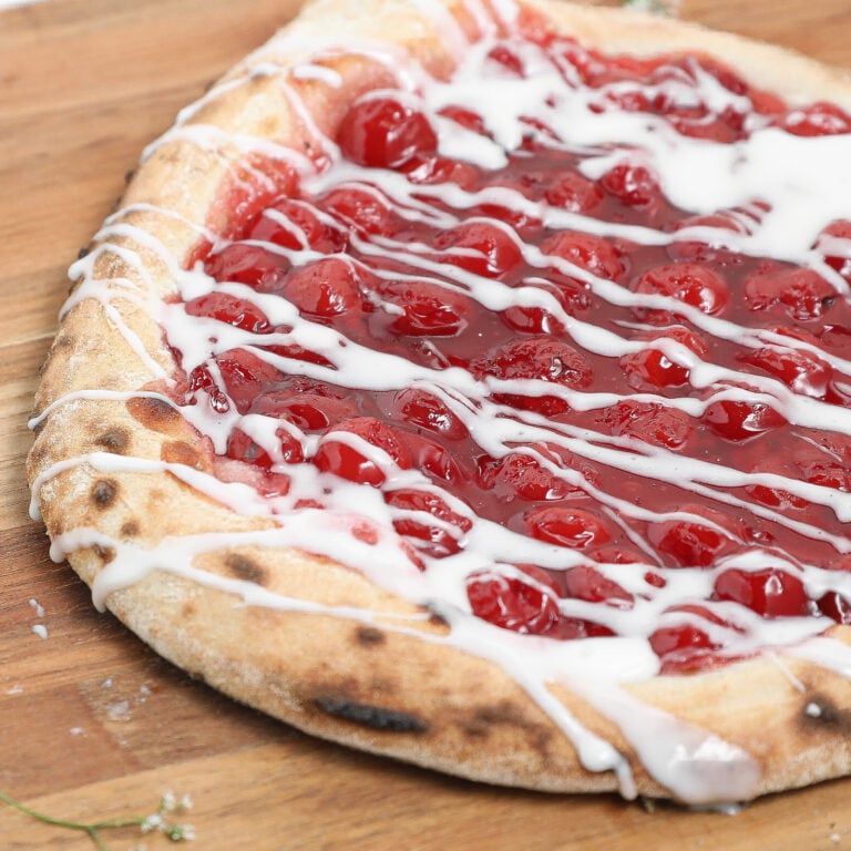 Cherry Pie Dessert Pizza