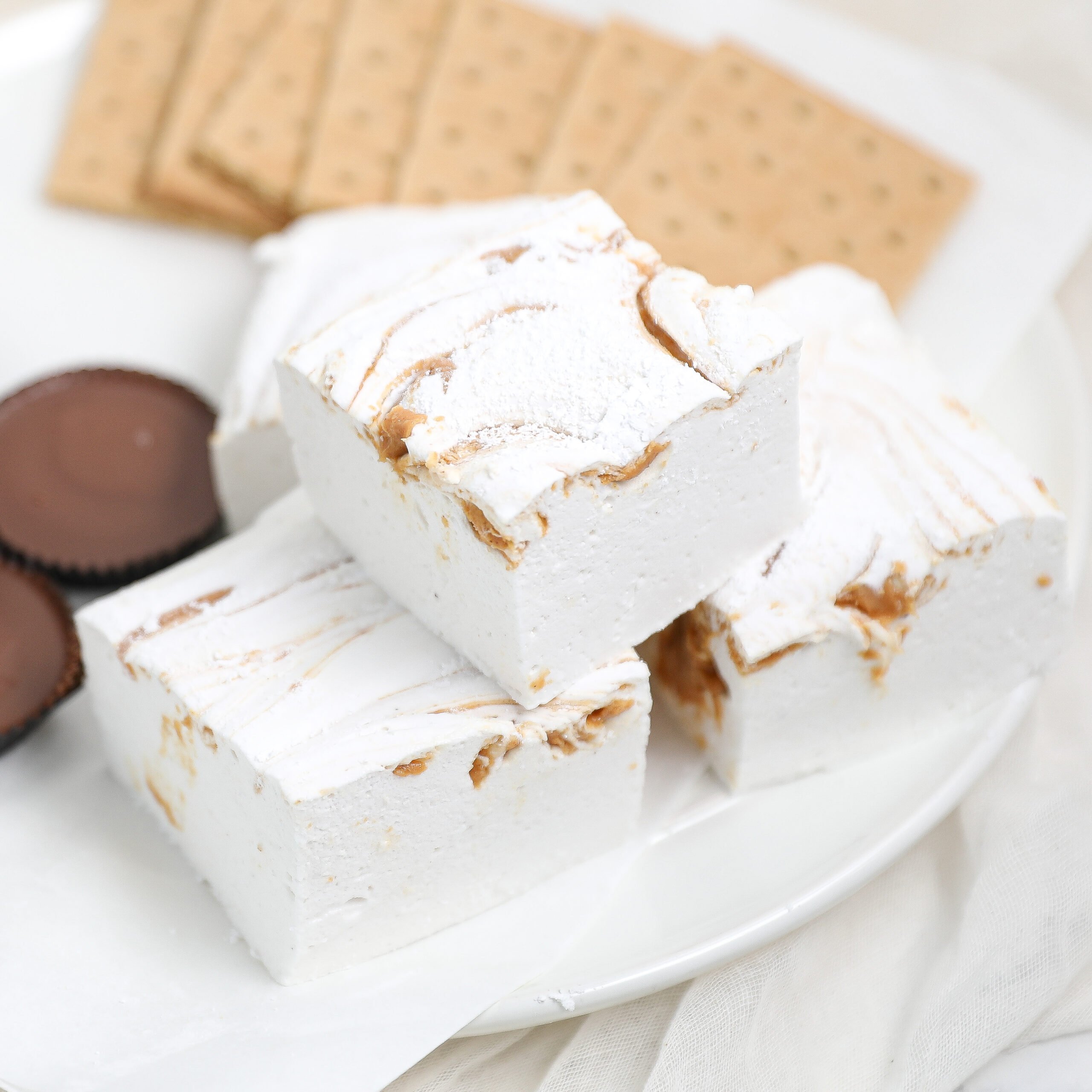 Fluffernutter Marshmallows (20-Minute Prep!)