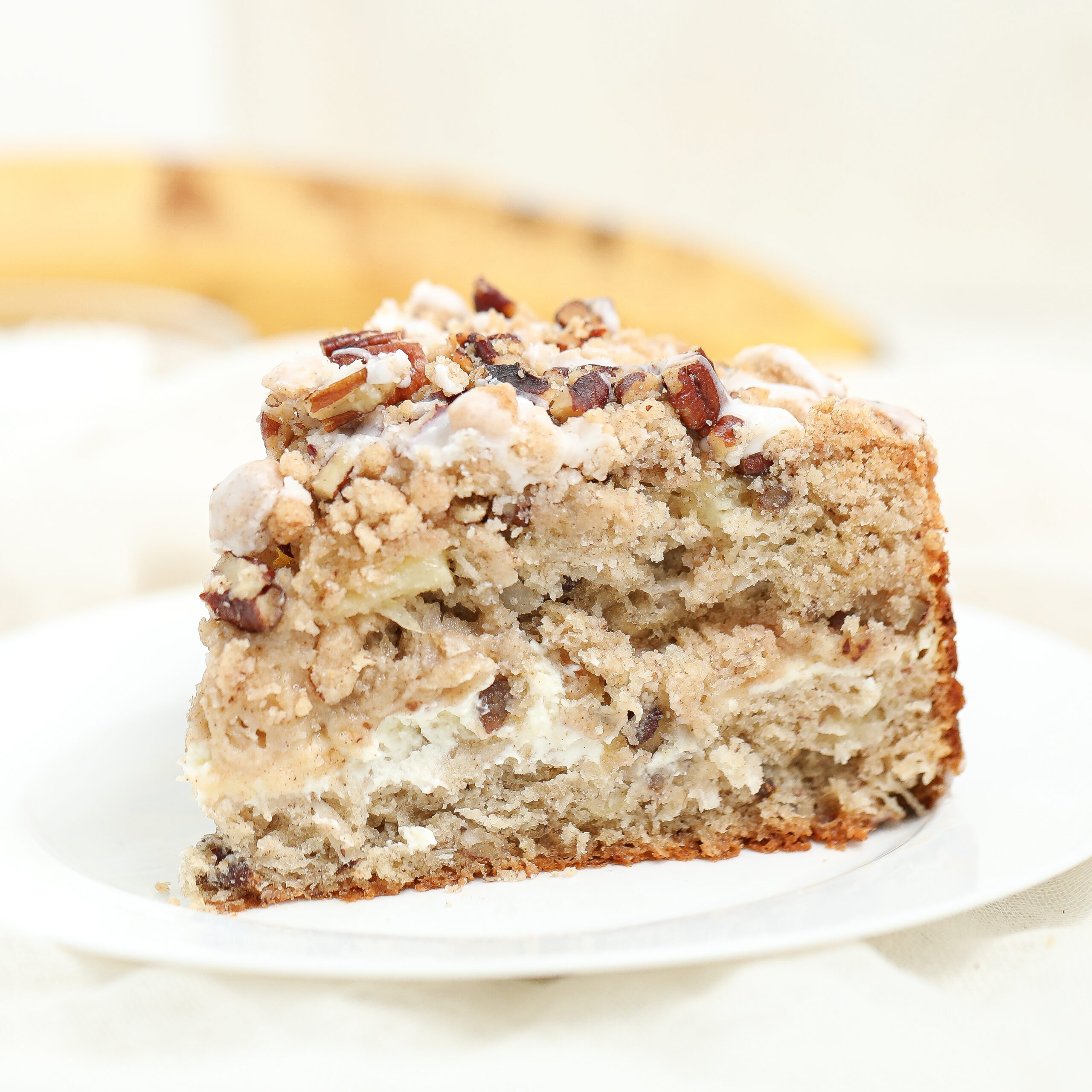 Hummingbird Coffee Cake with Cream Cheese and Glaze 