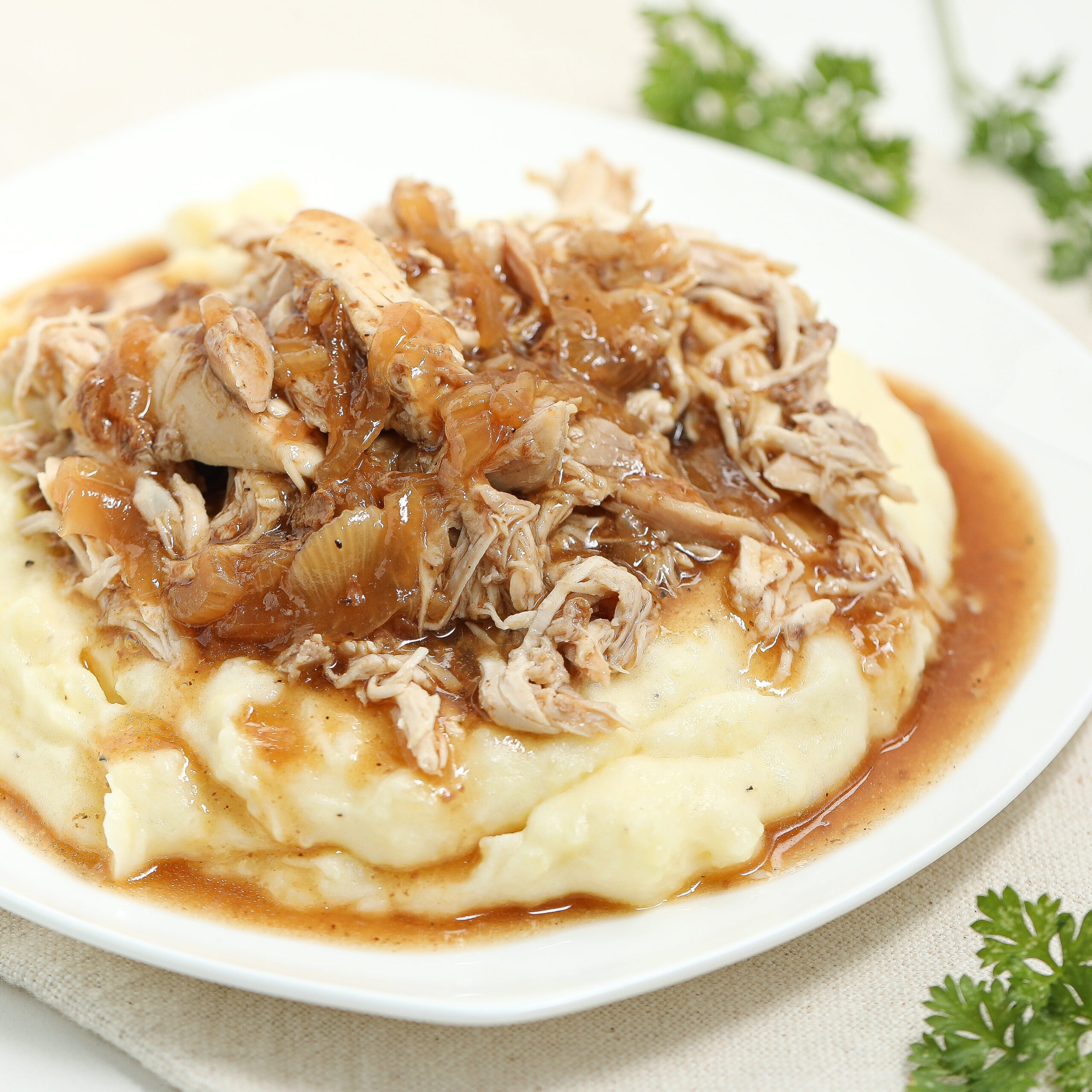 French Onion Chicken (Slow Cooker or Dutch Oven Methods)
