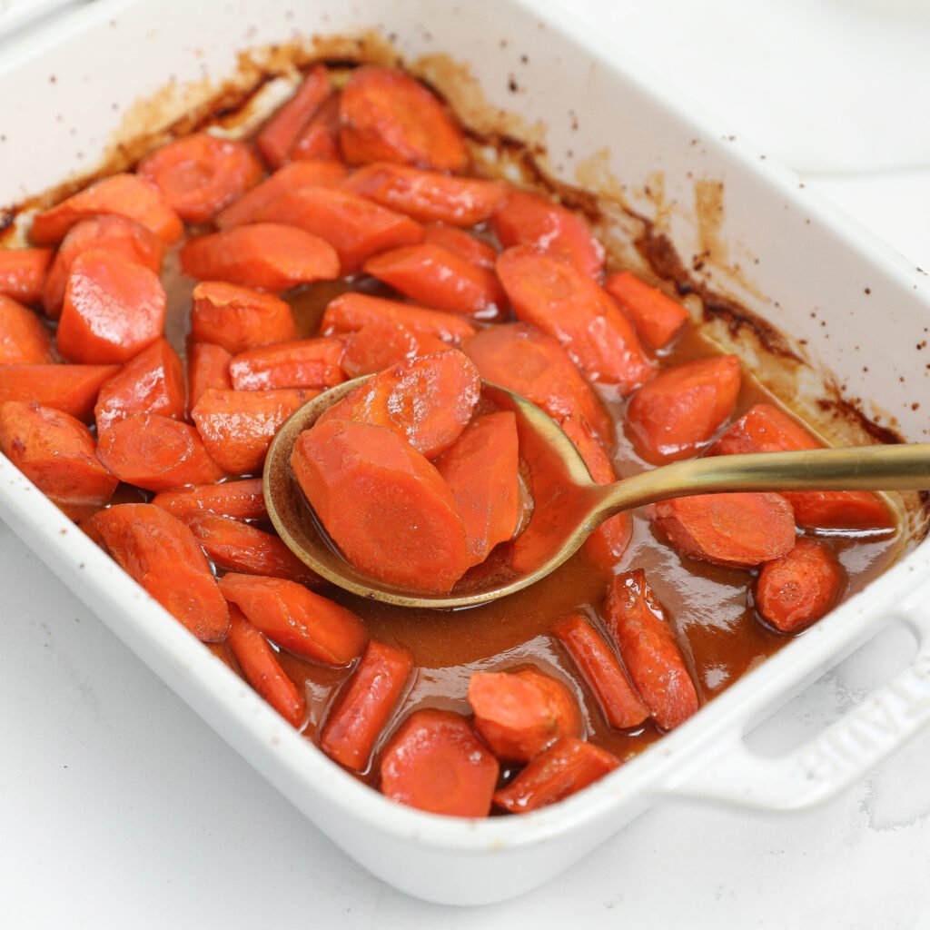 5-Ingredient Orange Miso Glazed Carrots