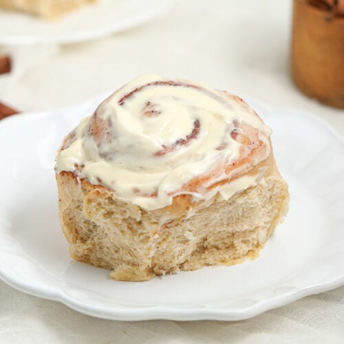 Date Cinnamon Rolls With Maple Cream Cheese Frosting (No Refined Sugar)