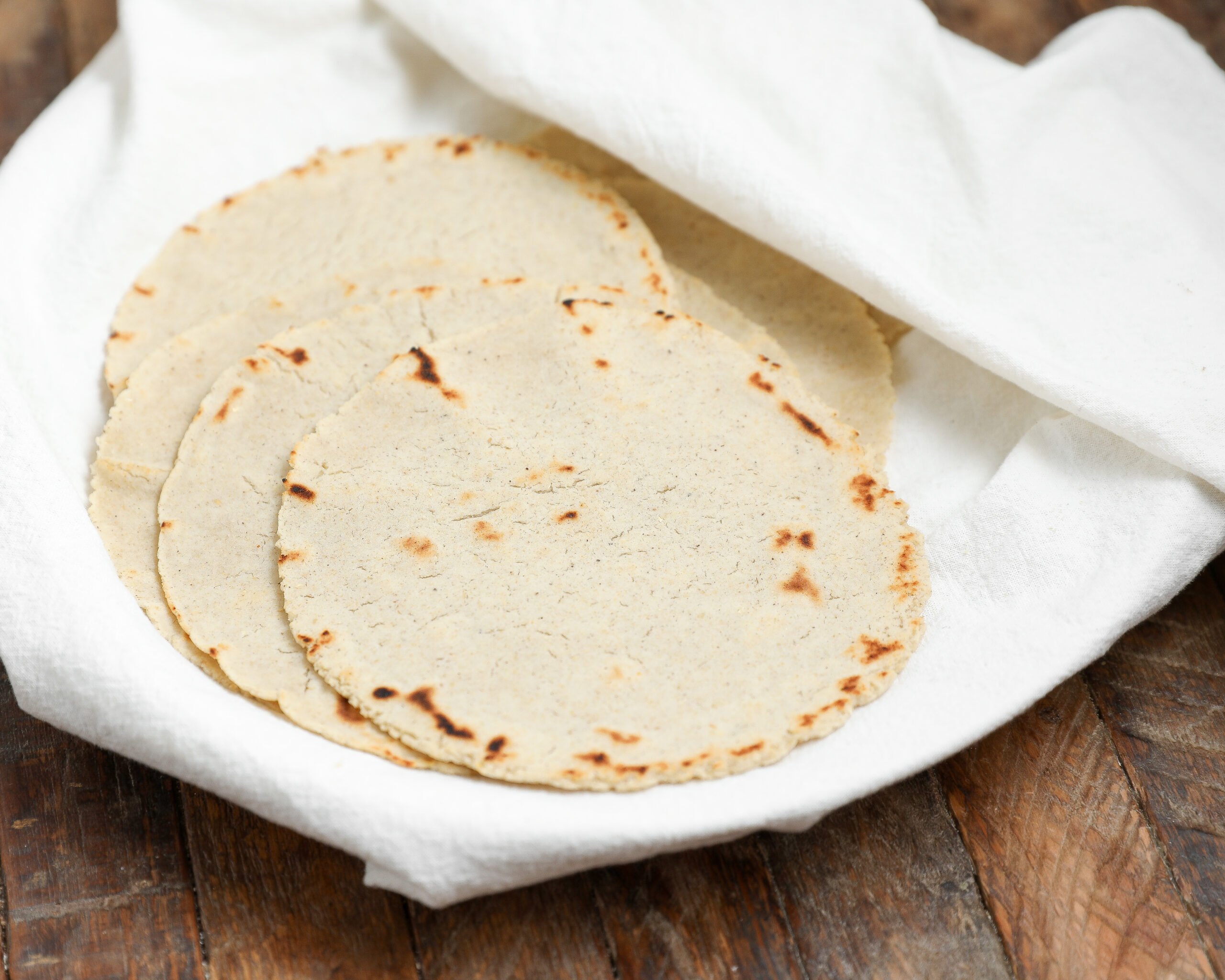 Homemade Easy Corn Tortillas