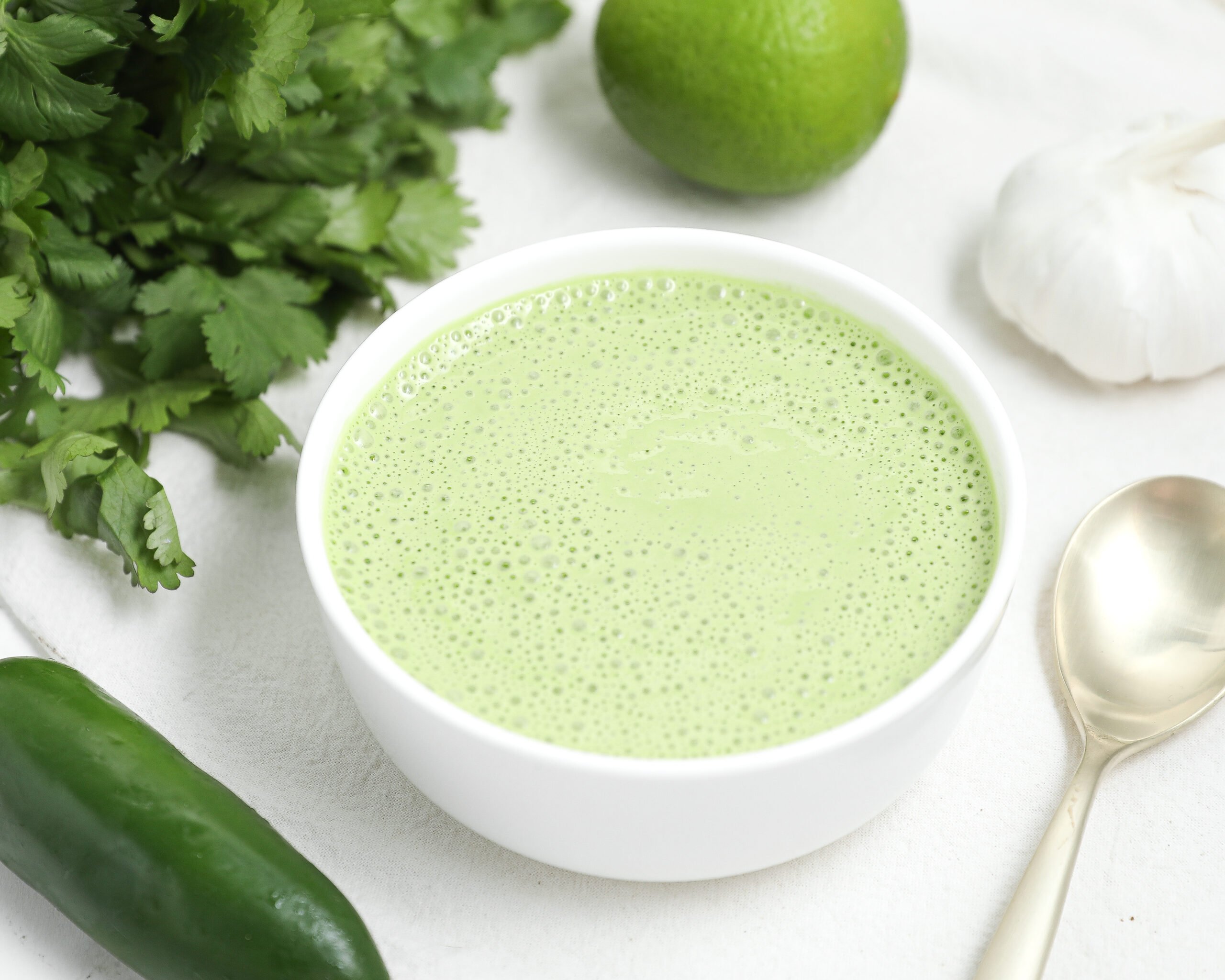 Peruvian Green Sauce (Aji Verde) For Putting On Everything