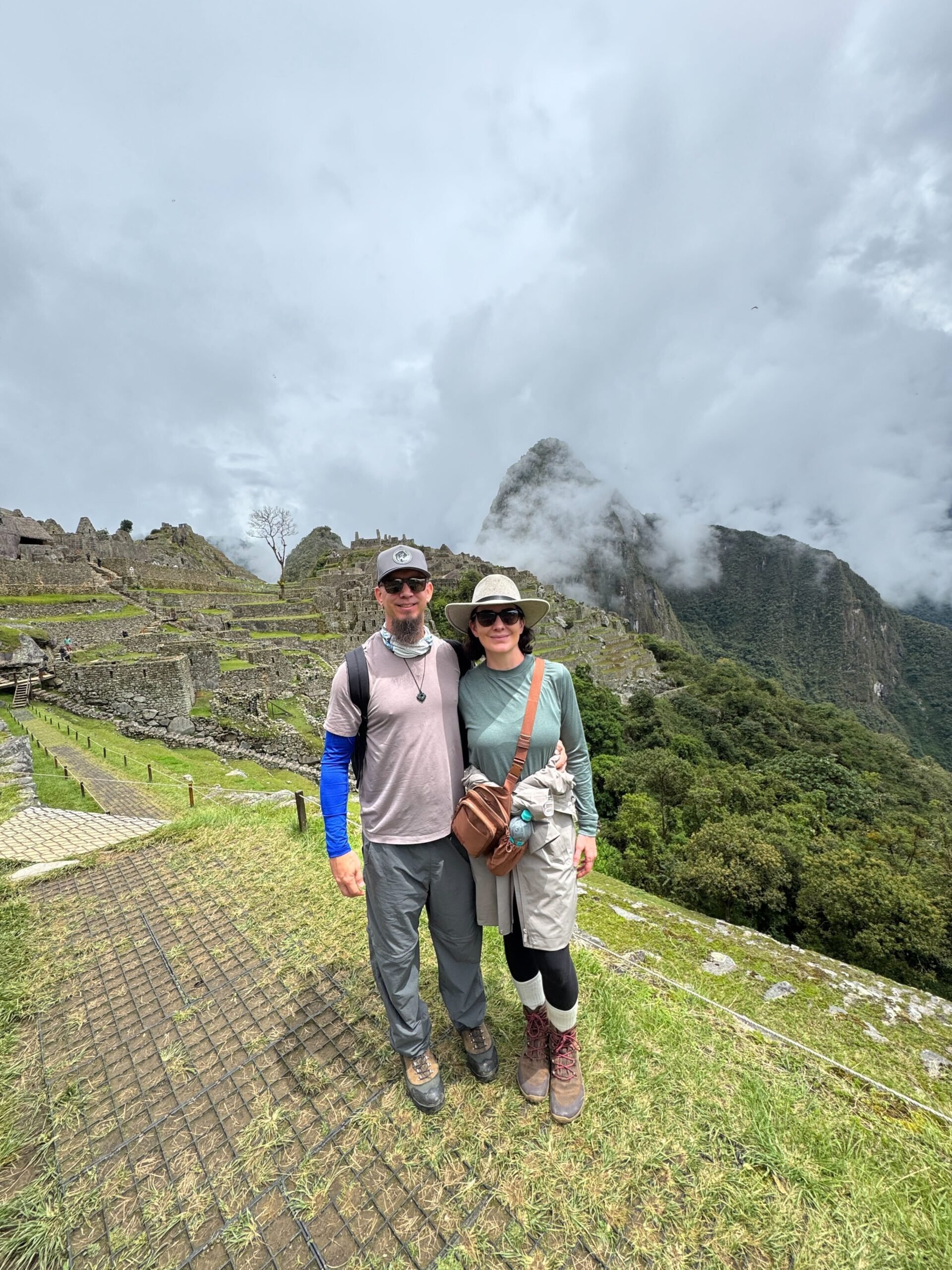 Danielle and Joe in Peru