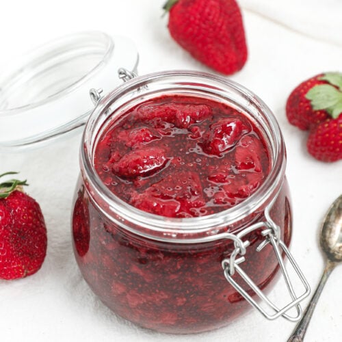 Easy Strawberry Chia Seed Jame