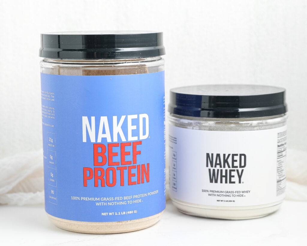 These protein powders pair especially well with many of the recipes featured above and make it easy to customize your favorite high protein snacks.